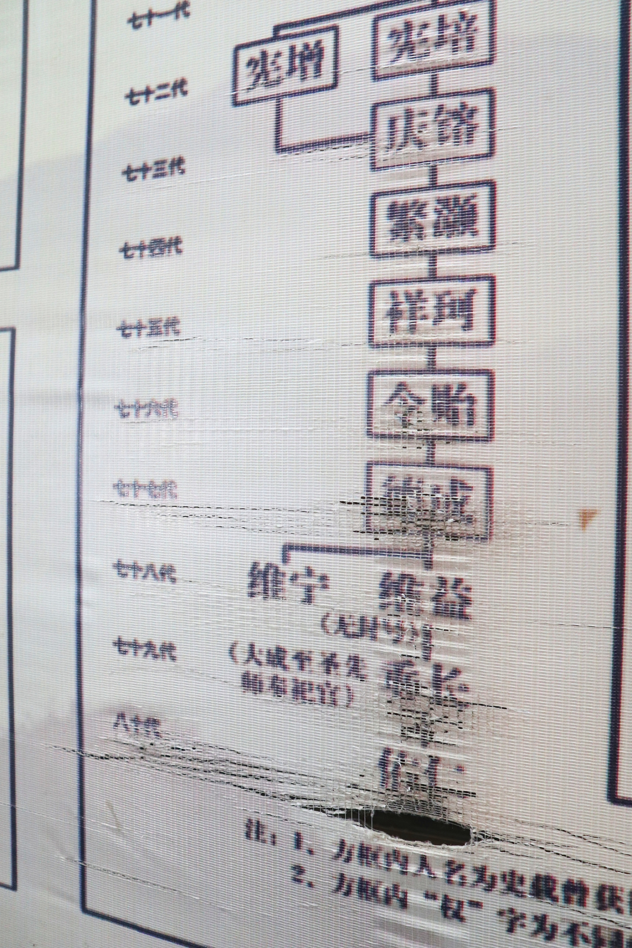 山东曲阜孔氏祠堂,曲阜孔庙家谱