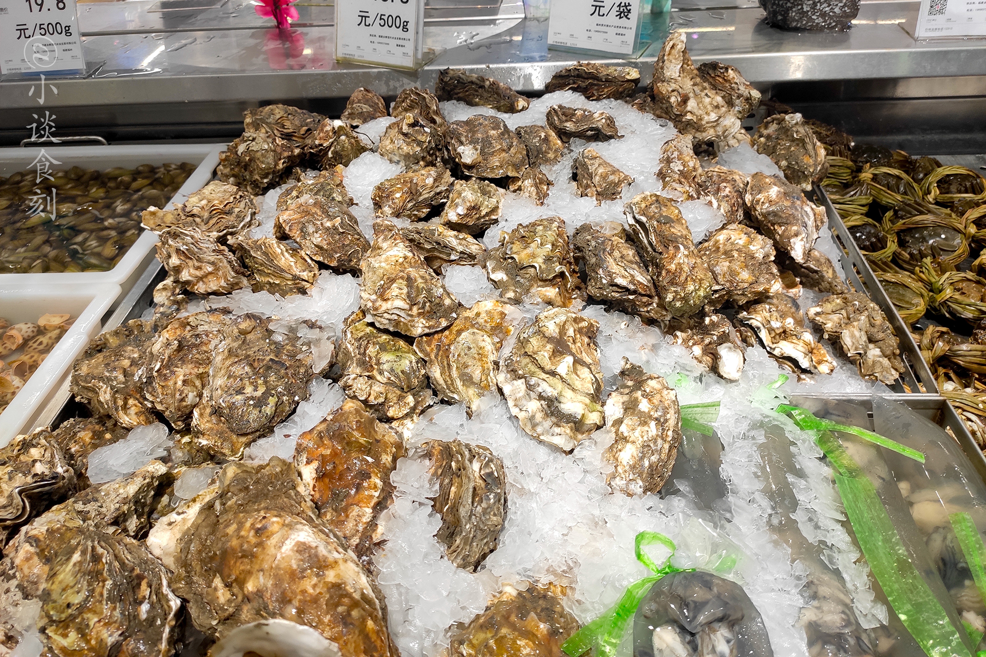 超市袋装生蚝肉为什么便宜,超市十几块一箱的生蚝