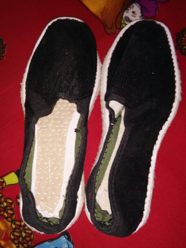 千层底鞋,千层底带毛鞋