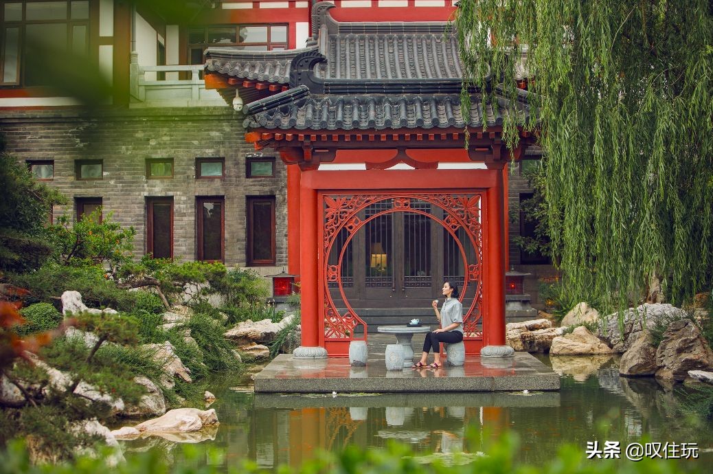 西安杨贵妃同款泡池酒店,杨贵妃西安温泉