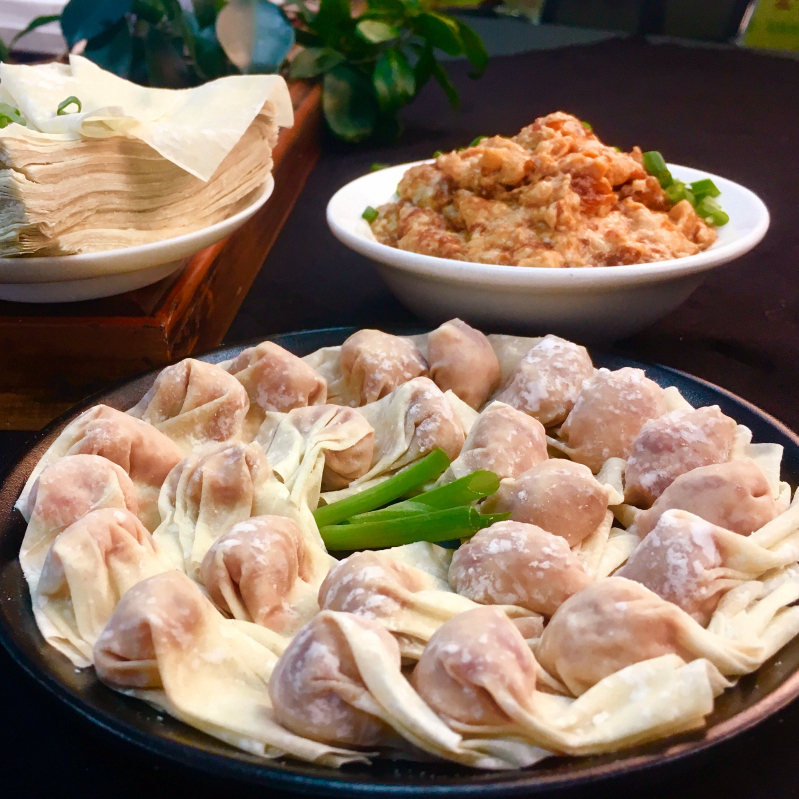 日售千碗拌面、扁肉的尚干小吃