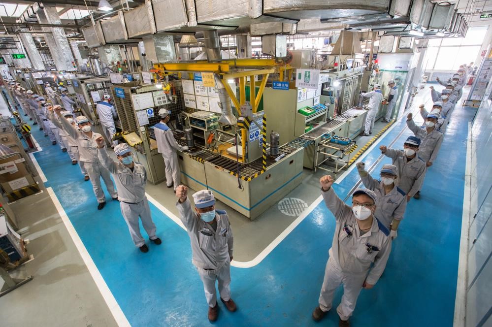 西安高新区复工复产,复工复产场景视频