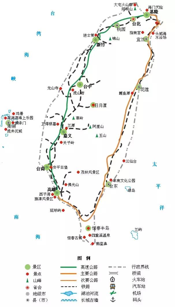 全国34个旅游城市地图汇总,全国旅游地图高清版2021