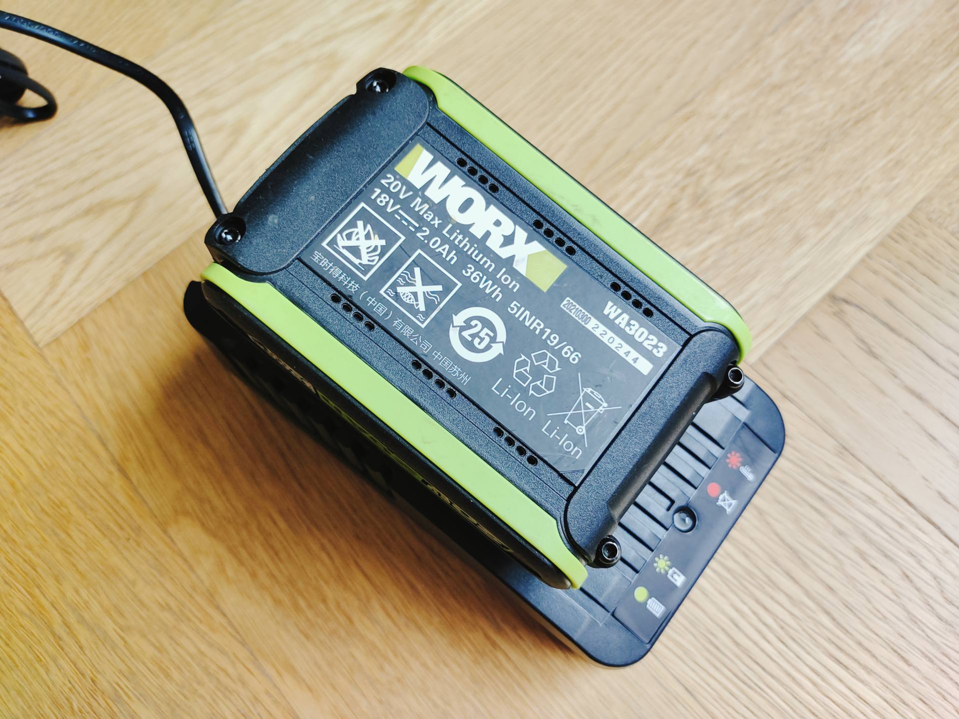 搬砖人的工具，WORX威克士20V锂电钻WE212
