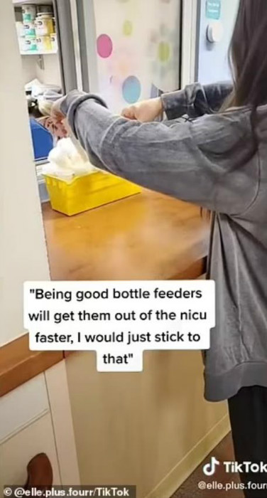 妈妈记录三胞胎一天奶量,三胞胎妈妈喂小宝宝