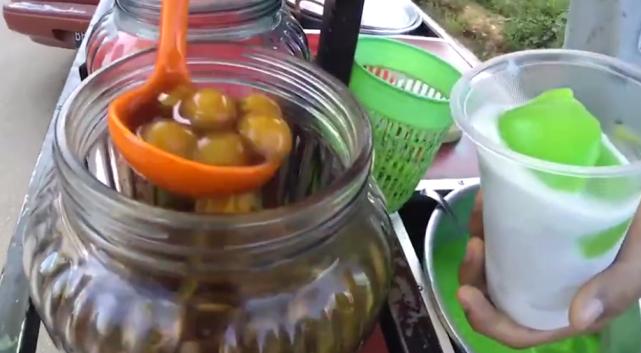 印尼烧仙草,街头老式烧仙草