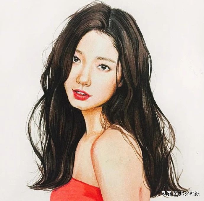 韩国高颜值小姐姐学了6年的绘画,却治愈了全网18万粉丝