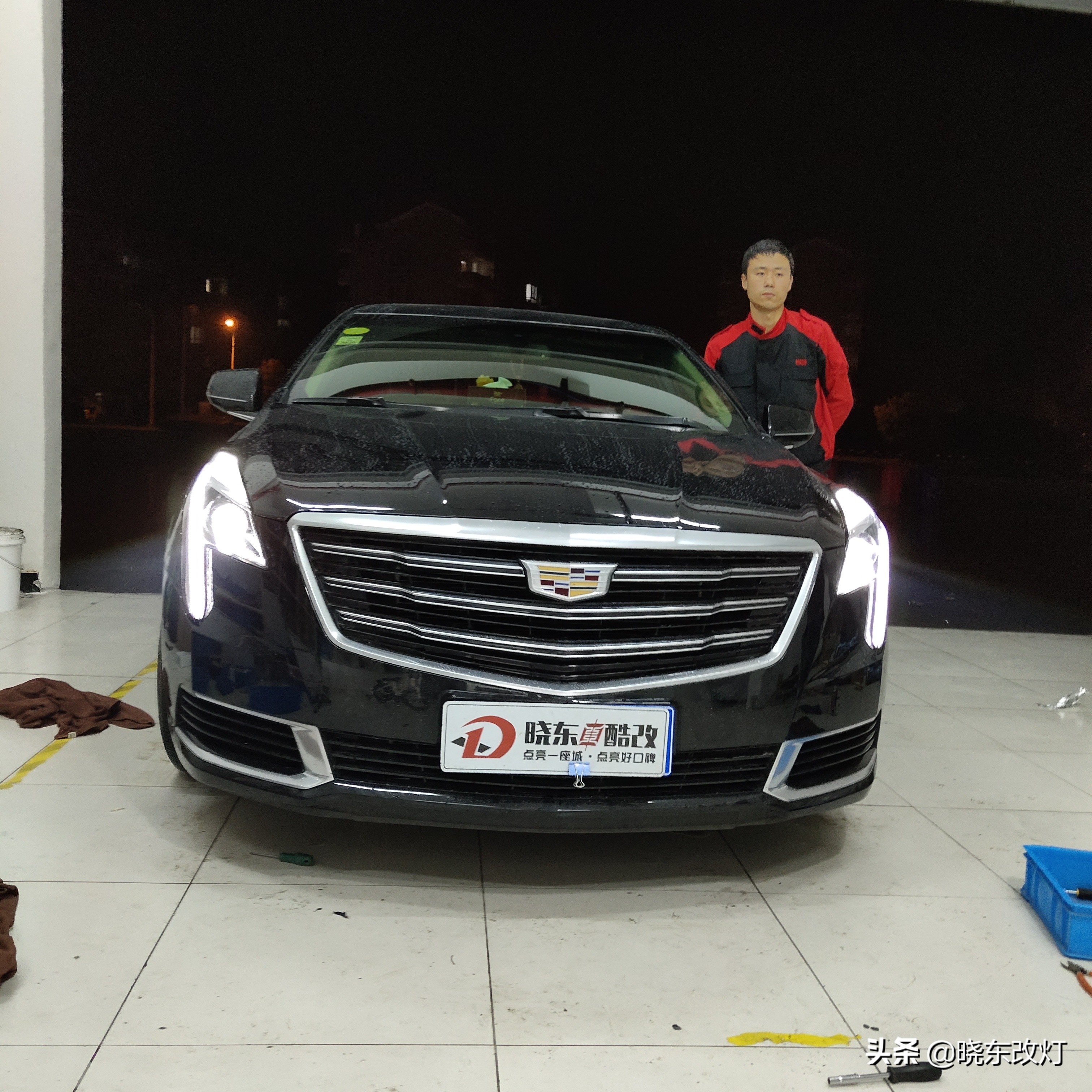 17款凯迪拉克xts改装双光透镜,18款凯迪拉克xts改灯
