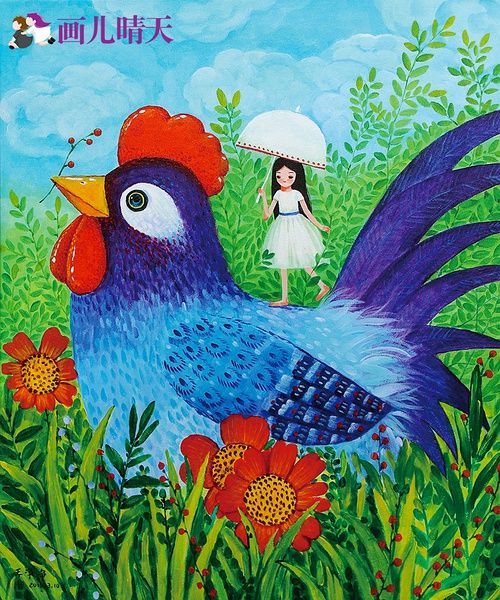 唯美插画壁纸动物,简单又漂亮的动物插画