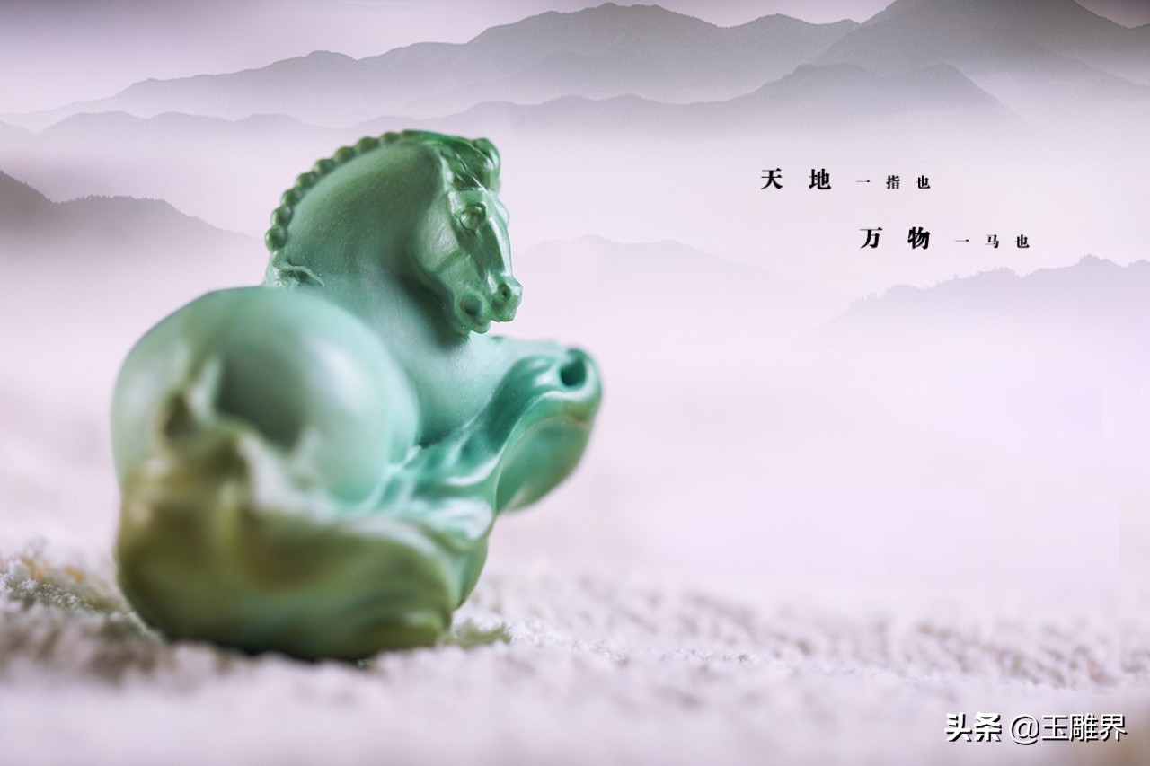 玉雕马步骤,玉雕各种马