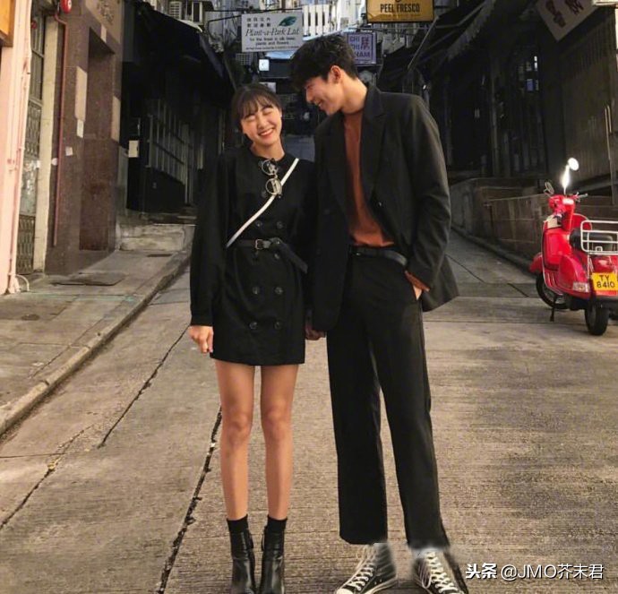 情侣装高级感一裙一衣秋冬季大码,好看的情侣装搭配冬季