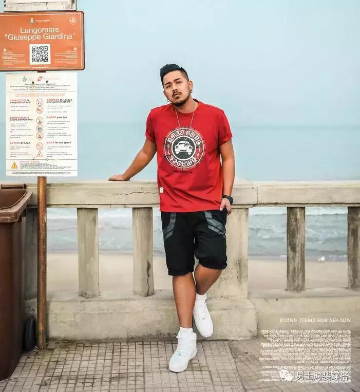 夏季微胖男士短袖,微胖男士夏季九分休闲裤