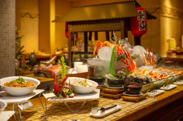 美林湖温泉酒店自助餐价格,广州美林湖温泉大酒店