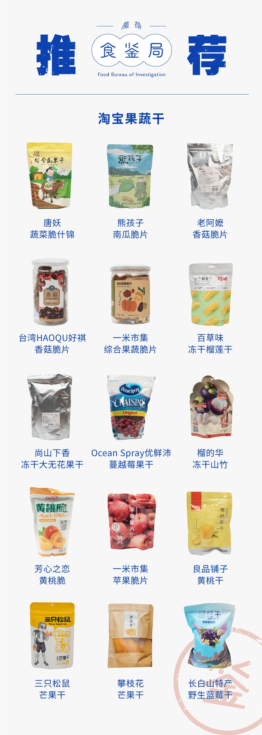 什么牌子的果蔬干最好,冻干果蔬干排行榜