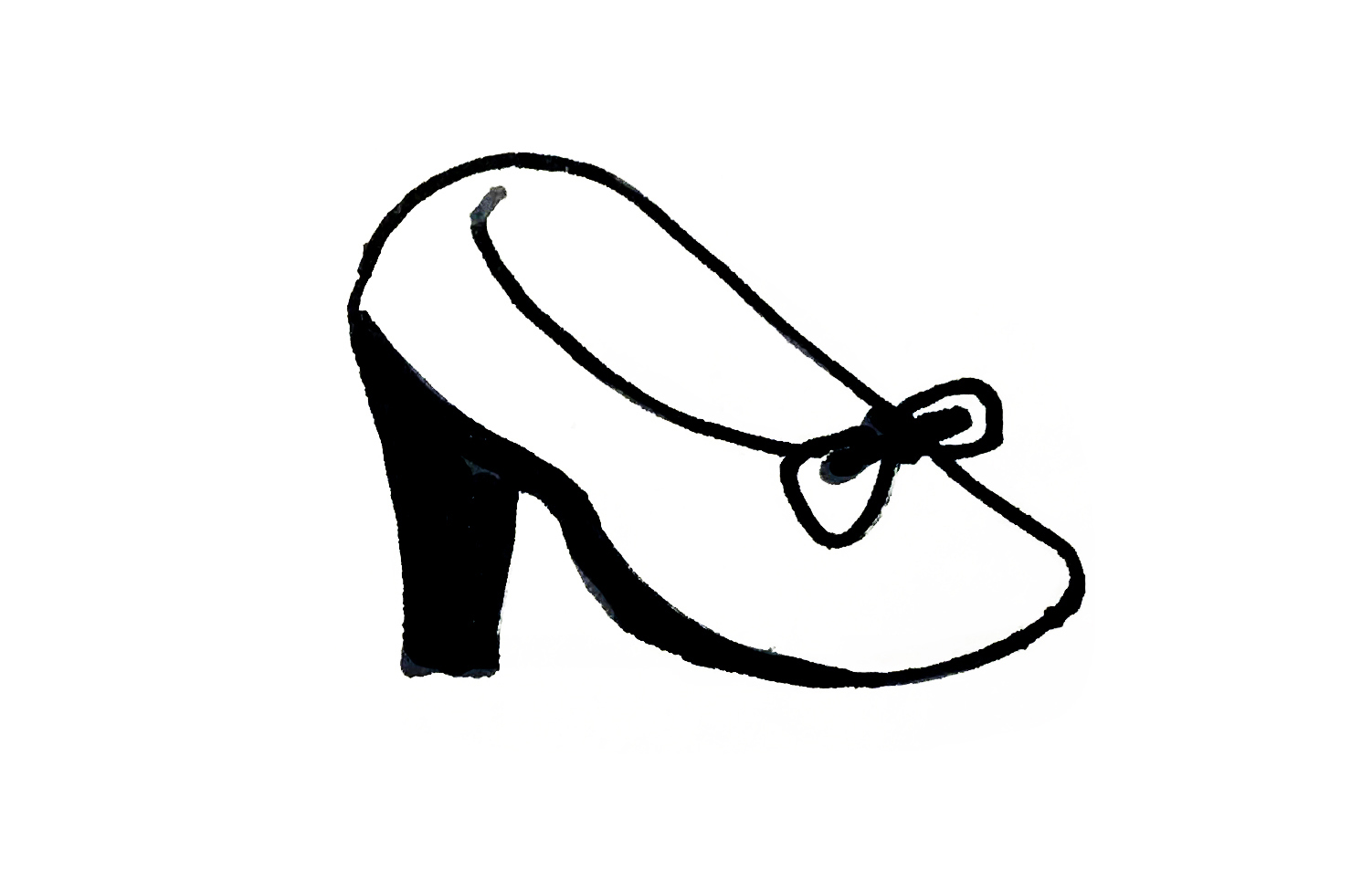鞋简笔画又简单又漂亮,各种各样的鞋简笔画