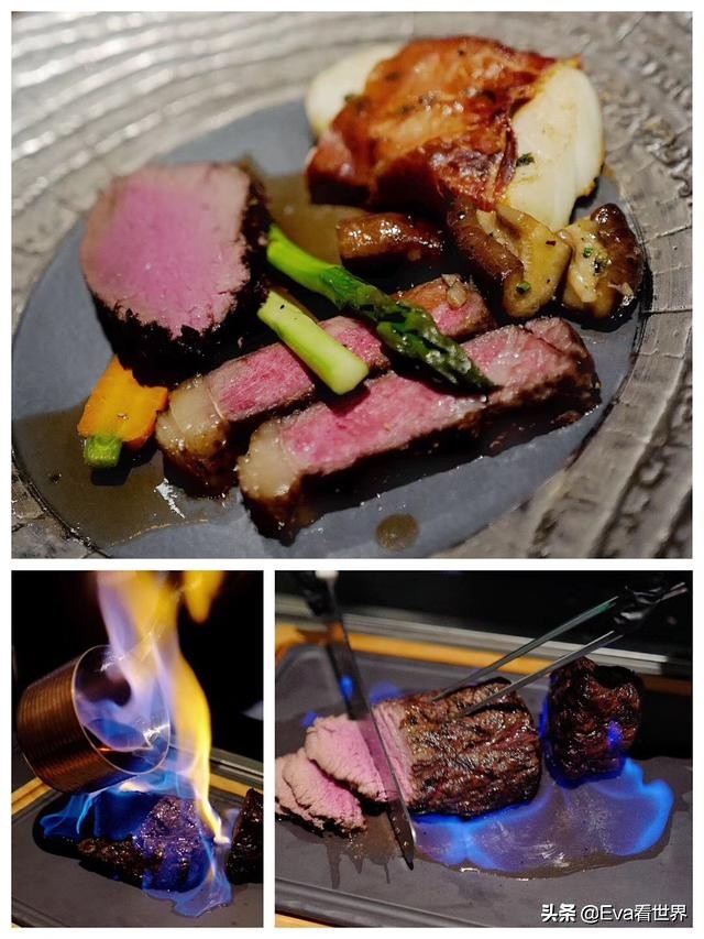 法式火焰牛排,火焰牛排真的又炫又好吃