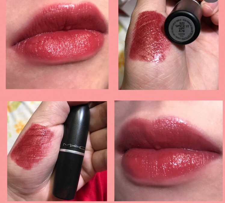 mac口红marrakesh和chili,魅可mac口红brick-o-la豆沙色