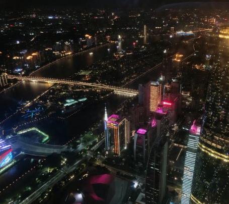 广州最高魅力酒店夜景,带你去广州最贵的酒店