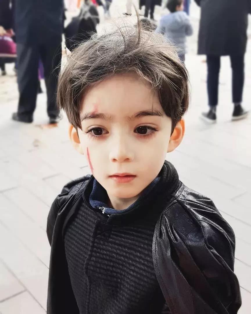 韩国神仙颜值小男孩,睫毛精小男孩韩国
