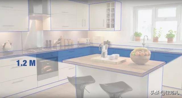 58㎡两室一厅，小户型也能拥有中岛厨房，父母硬核装修胜过年轻人