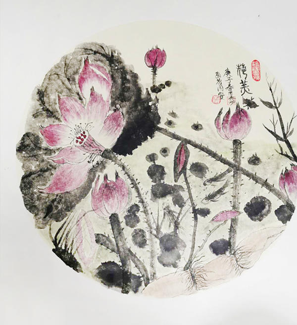 画家洪美劝——墨韵悠然笔墨丹青