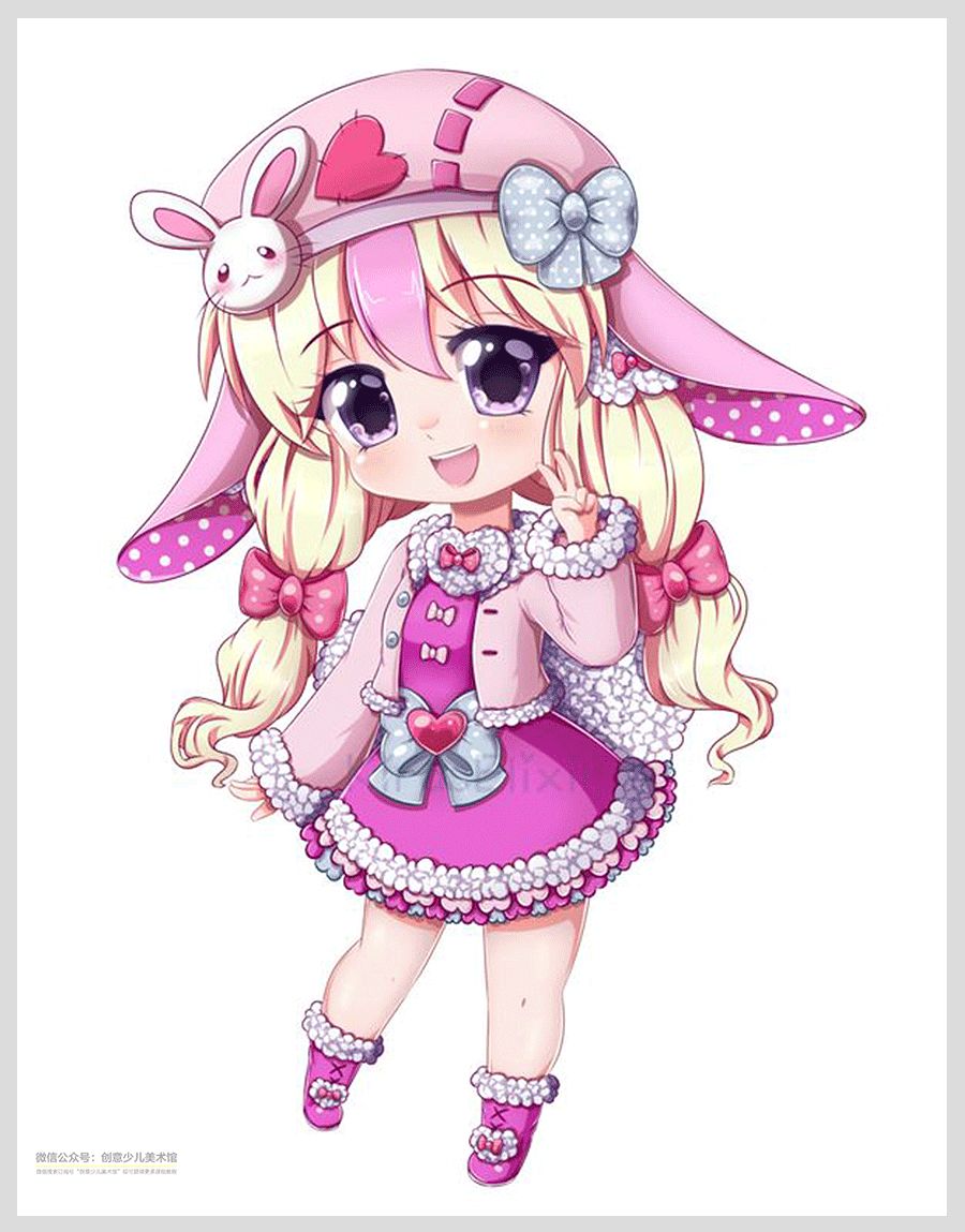 漫画素材视频教程,漫画人物少女素材图片