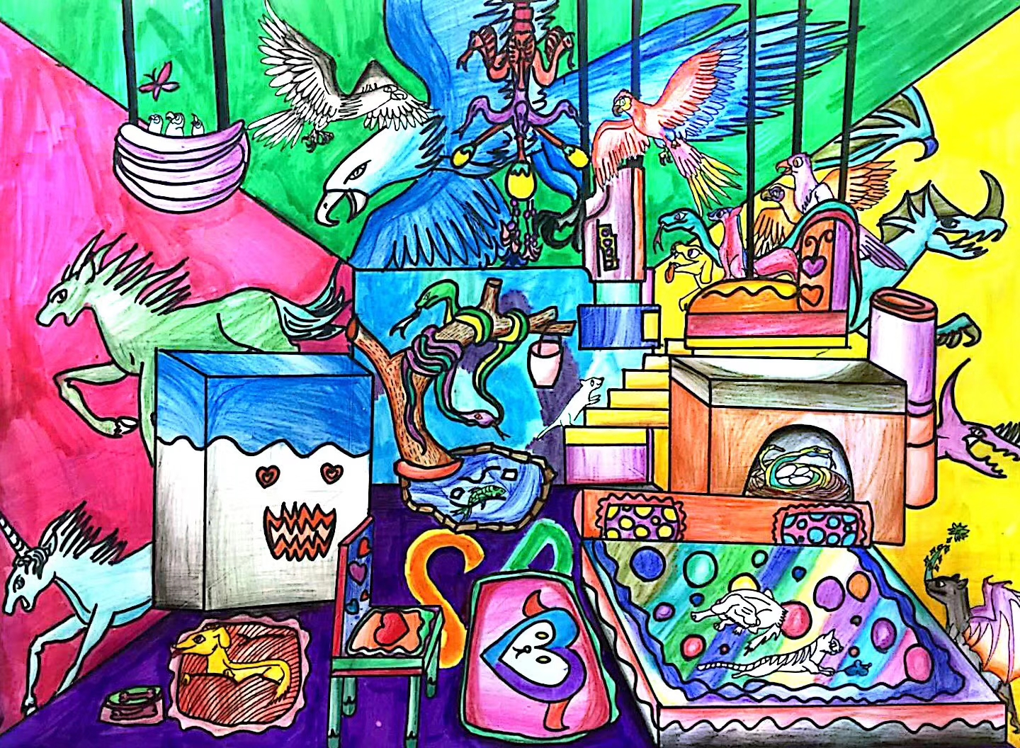 北京优思美术,优思创意美术中关村校区咨询电话