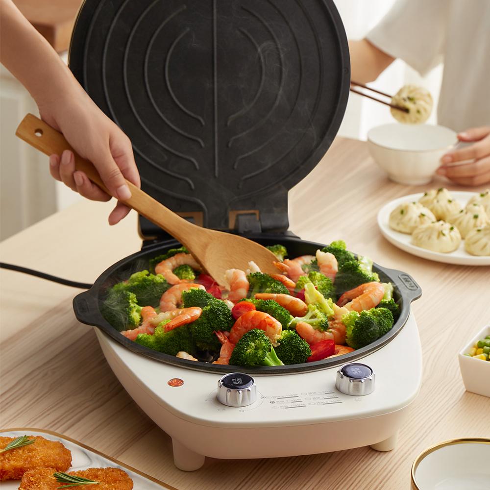 小熊电热锅美食教程,电饼铛小熊美食