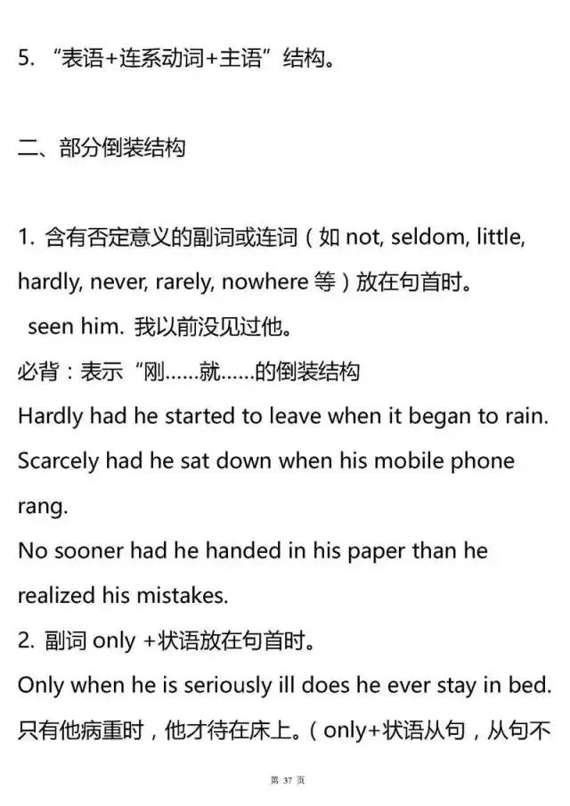 高中英语语法基础知识大全高中,高中英语语法考点全解