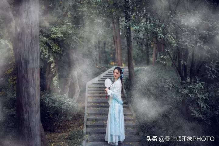 简单3步把照片p成水墨画,ps古风照片p图教程