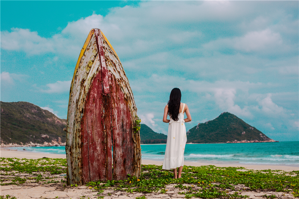 海南必玩猴岛与呆呆丨看萌呆猕猴,呆呆岛发呆