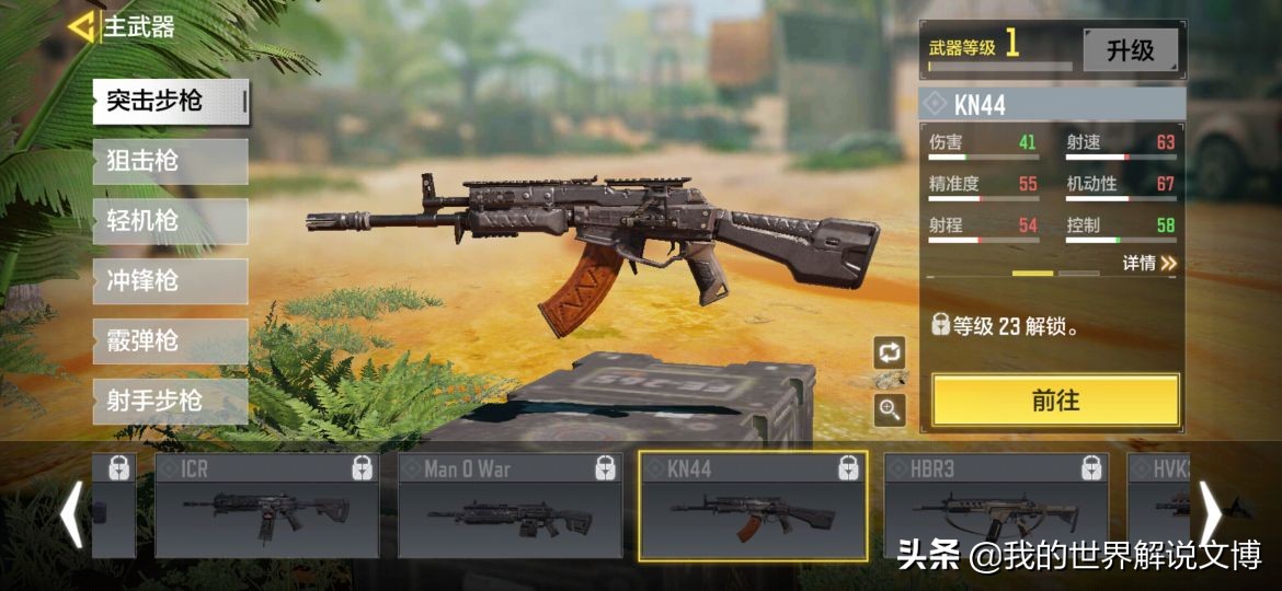 枪械介绍突击步枪,枪械讲解突击步枪