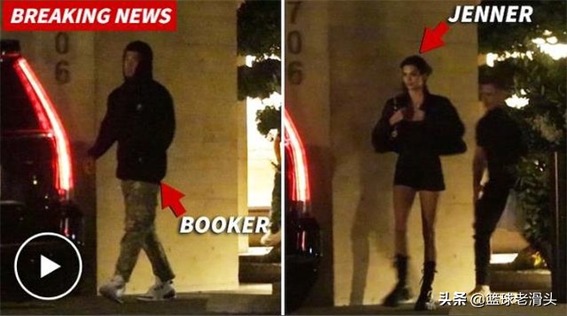 詹娜爆料布克,布克和詹娜同步更新ins秀恩爱