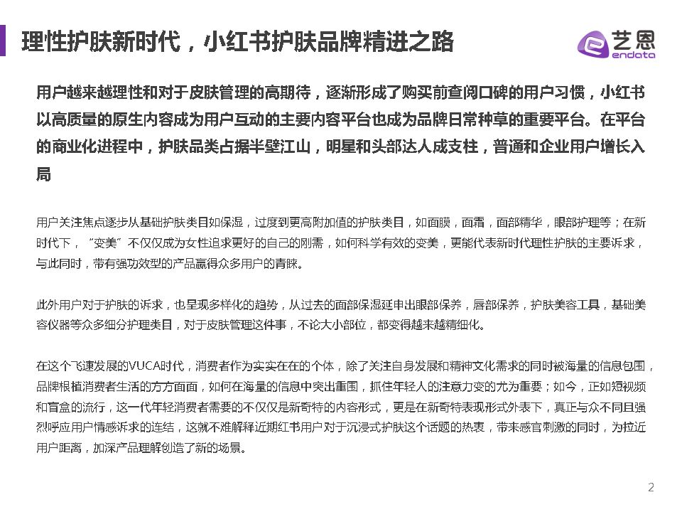 2021小红书护肤品类数据分析-艺恩