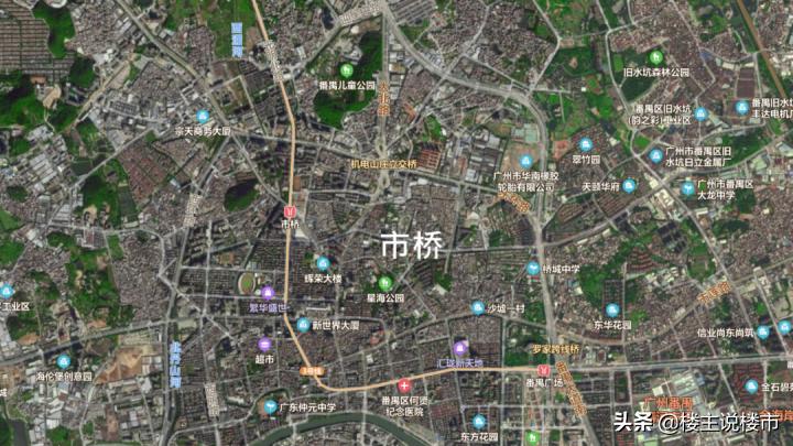 番禺核心商圈,市桥同城核心