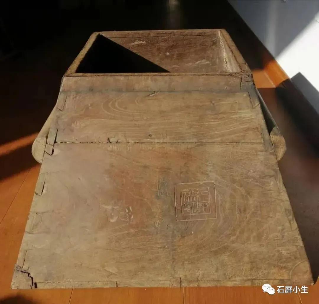 民国时期的米铺,清代米斗