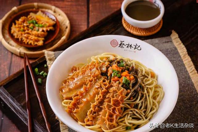 热干面蔡林记官方旗舰店老字号,蔡林记热干面的诞生史