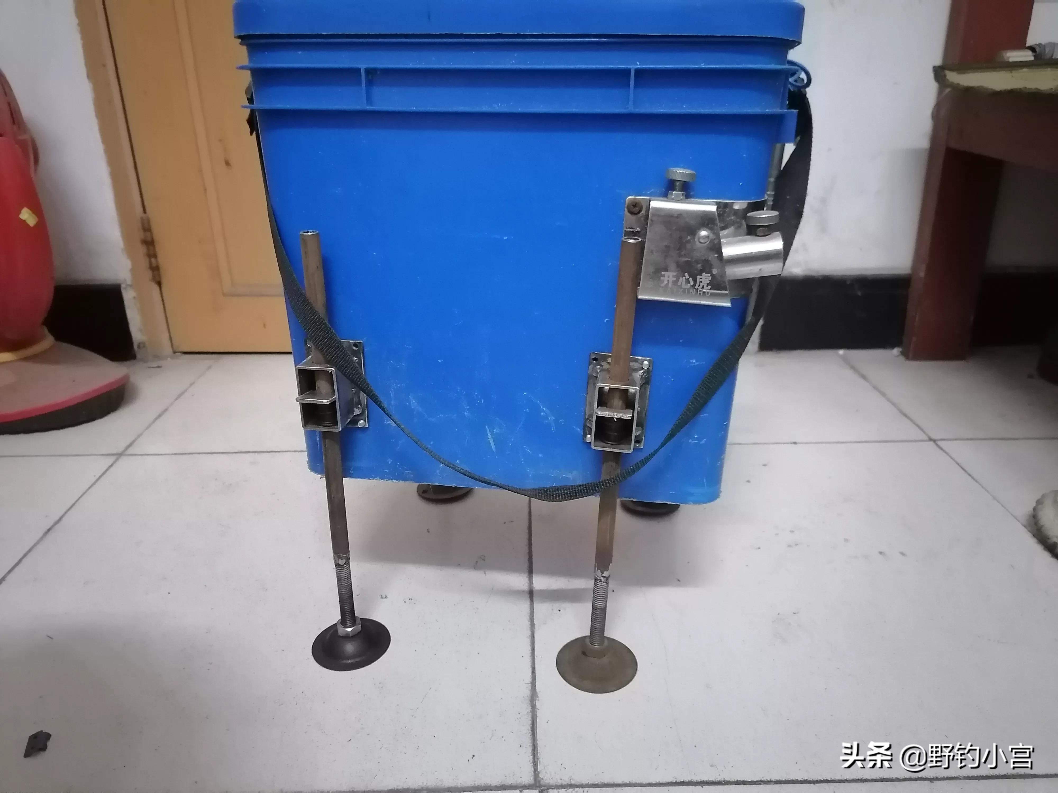 钓友自己设计的钓箱,别人自己制作钓鱼钓箱