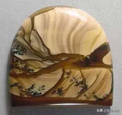 万年石头里的罕见画,万年奇石石头画