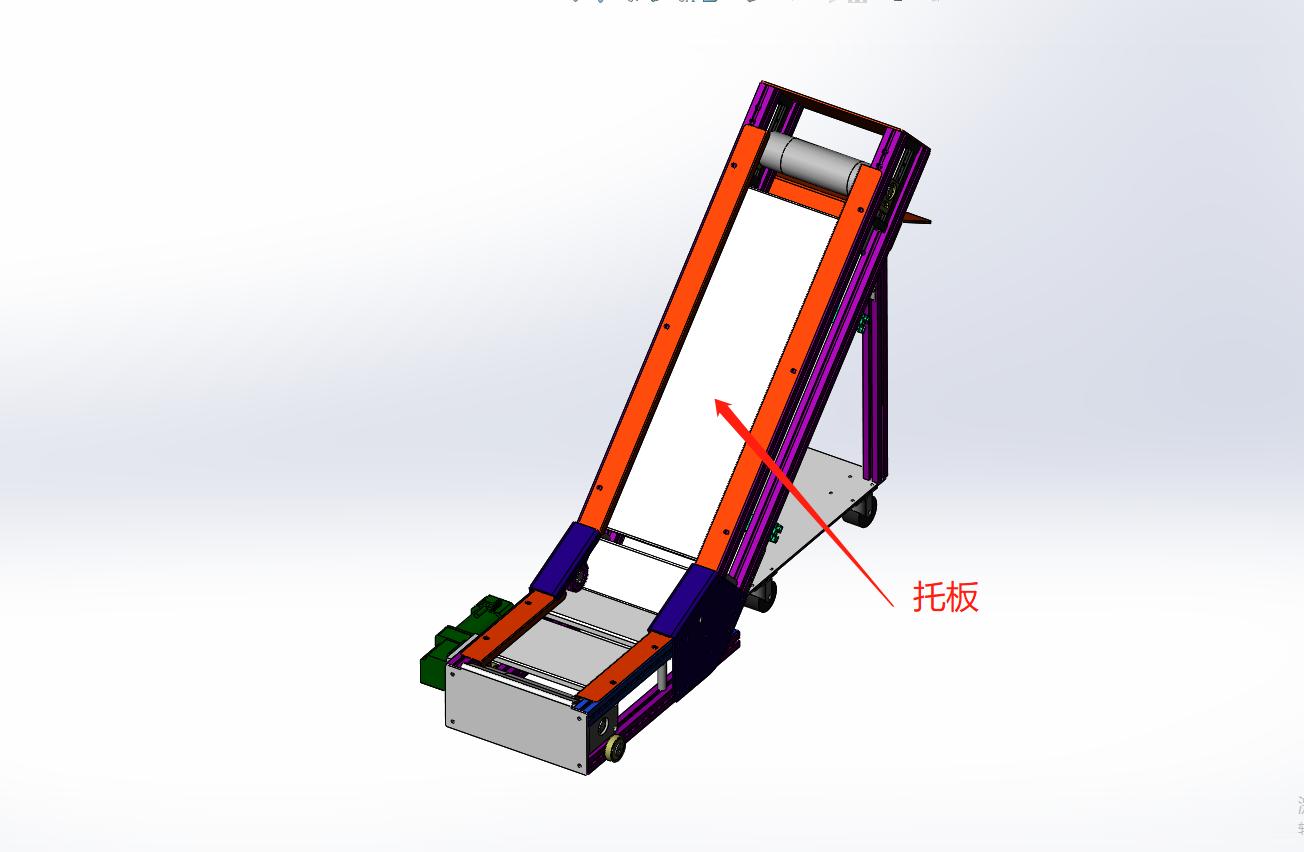 大型皮带输送机的结构简单,皮带输送机设计从零开始