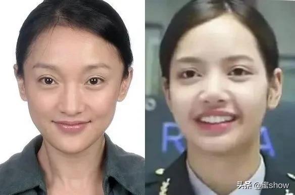 lisa自己画的欧美妆容,lisa的下眼线画法