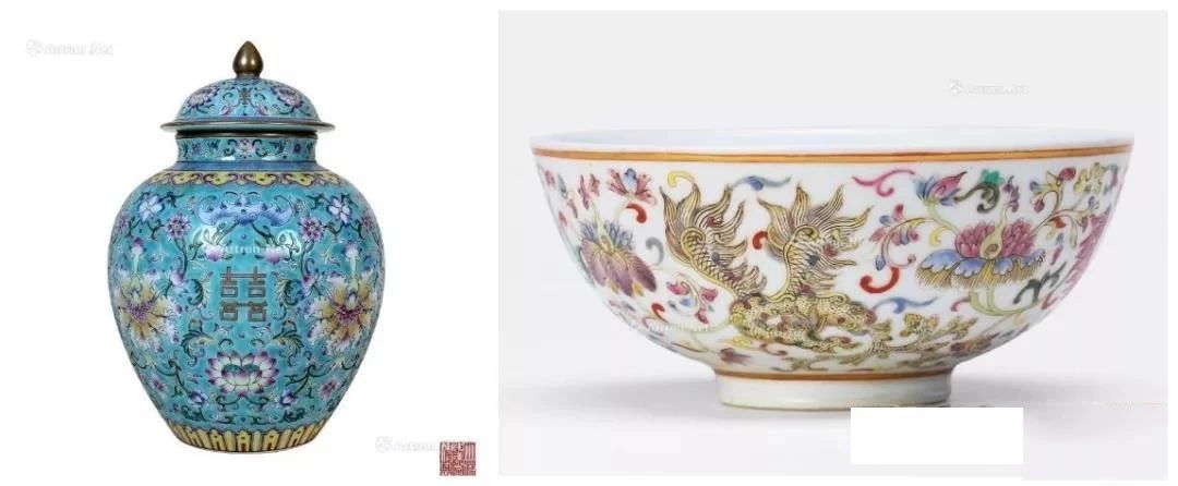 真正的珐琅彩和粉彩有哪些区别,珐琅彩和粉彩有什么区别