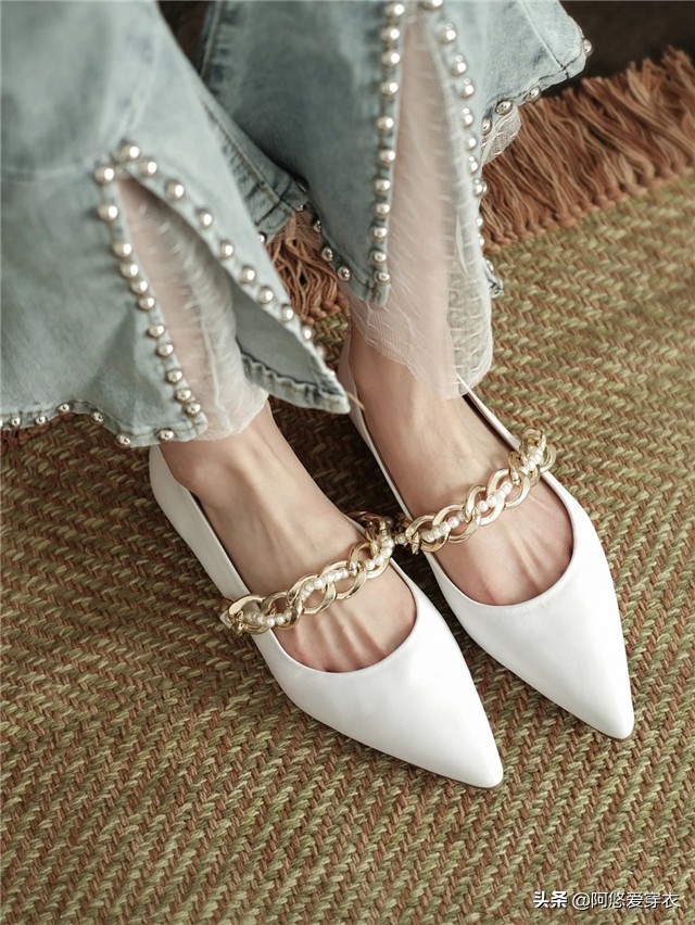 又好看又百搭的不增高平底鞋,小个子显高显瘦平底鞋