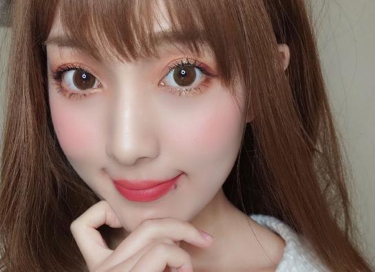 envie美瞳黑桃棕日抛测评,envie年抛美瞳