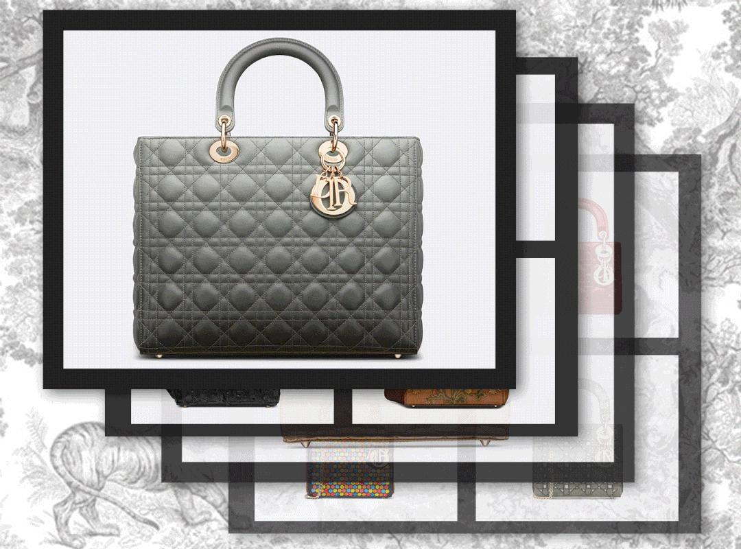 dior藤格纹,dior钻石格纹