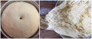 淡奶油软面包图片,松软有嚼劲的乳酪奶香小面包