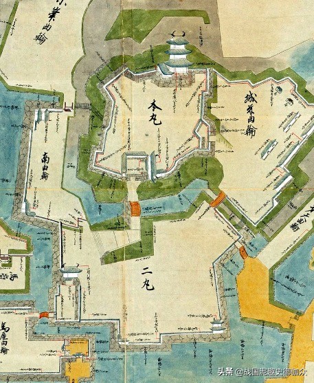 日本城堡小田原城,日本第一防御城堡