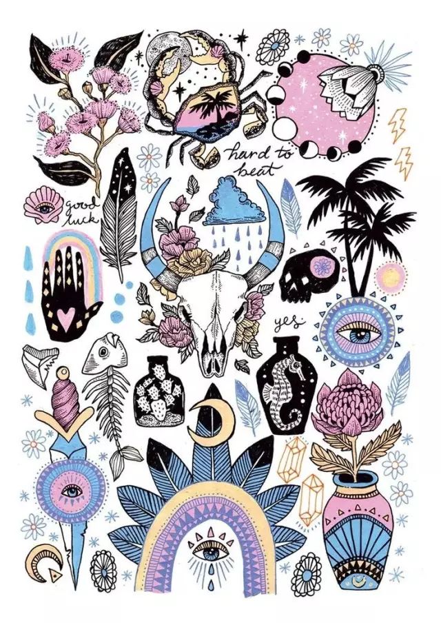 零基础针管笔黑白手绘,简单又好看的针管笔