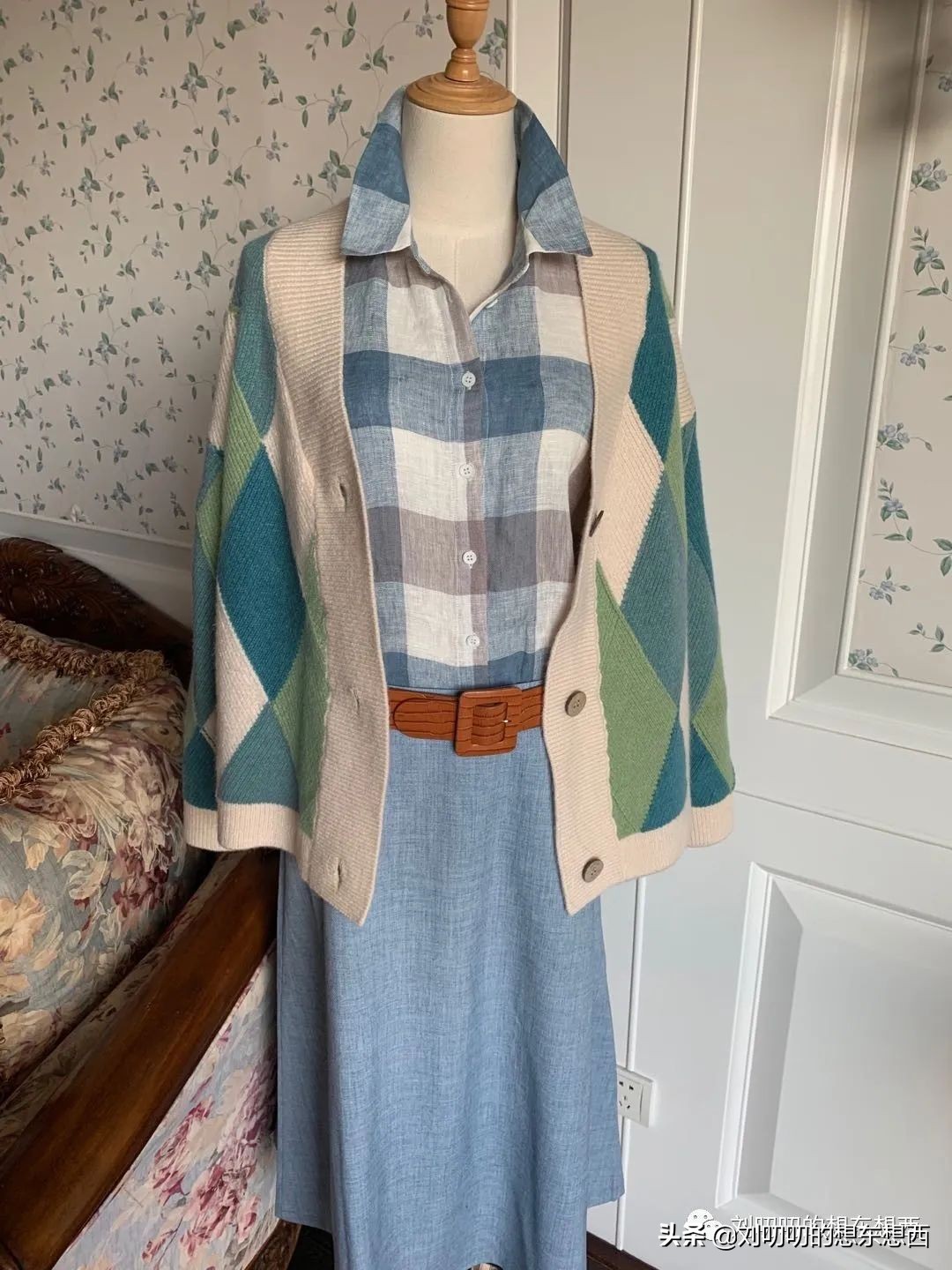 格纹怎么搭配,搭配格纹