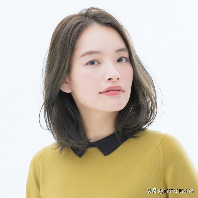 中长短发可扎可披肩发大圆脸方脸,40岁减龄显气质短发免打理